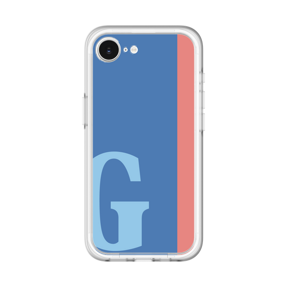 スリムプロテクションプレミアムケース［ オリジナル - initial color line - G blue ］
