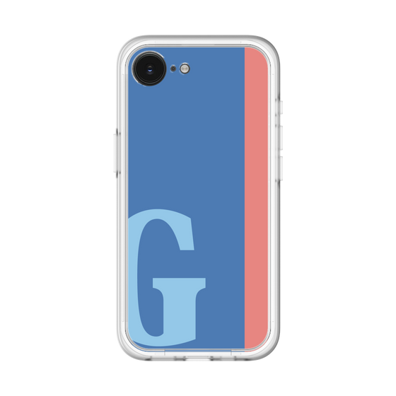 スリムプロテクションプレミアムケース［ オリジナル - initial color line - G blue ］