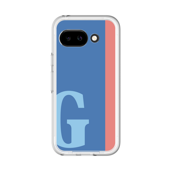 スリムプロテクションプレミアムケース［ オリジナル - initial color line - G blue ］