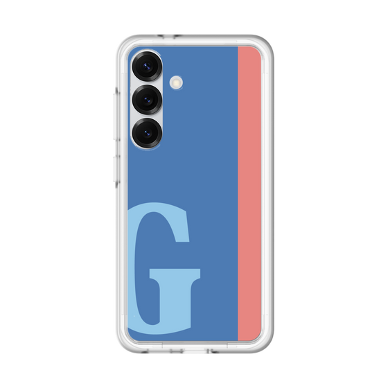 スリムプロテクションプレミアムケース［ オリジナル - initial color line - G blue ］