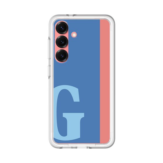 スリムプロテクションプレミアムケース［ オリジナル - initial color line - G blue ］
