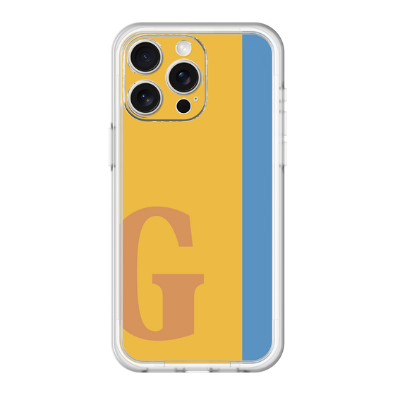 スリムプロテクションプレミアムケース［ オリジナル - initial color line - G orange ］