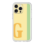 スリムプロテクションプレミアムケース［ オリジナル - initial color line - G yellow ］