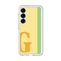 スリムプロテクションプレミアムケース［ オリジナル - initial color line - G yellow ］