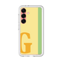 スリムプロテクションプレミアムケース［ オリジナル - initial color line - G yellow ］