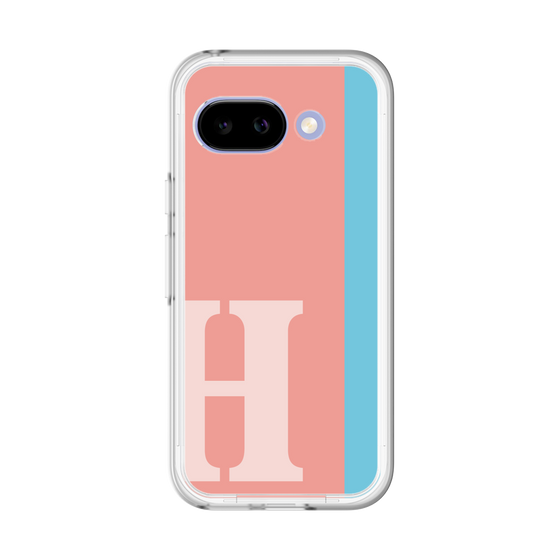 スリムプロテクションプレミアムケース［ オリジナル - initial color line - H pink ］