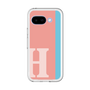スリムプロテクションプレミアムケース［ オリジナル - initial color line - H pink ］
