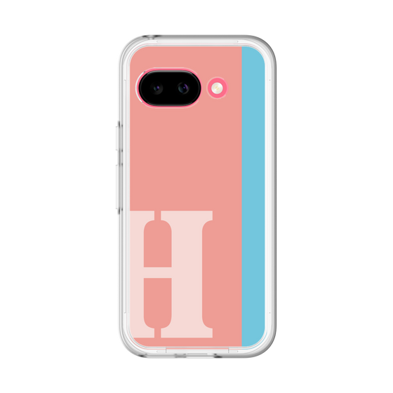 スリムプロテクションプレミアムケース［ オリジナル - initial color line - H pink ］