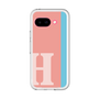 スリムプロテクションプレミアムケース［ オリジナル - initial color line - H pink ］