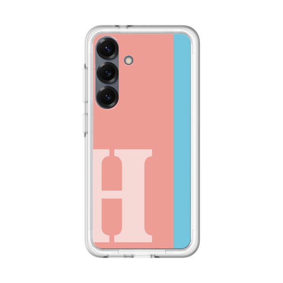スリムプロテクションプレミアムケース［ オリジナル - initial color line - H pink ］