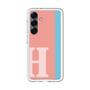 スリムプロテクションプレミアムケース［ オリジナル - initial color line - H pink ］