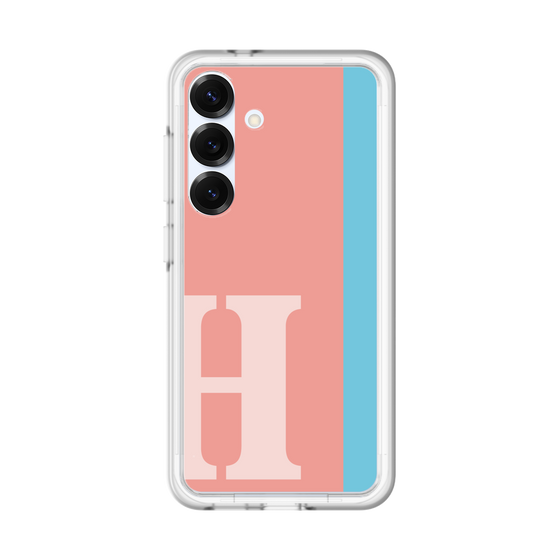 スリムプロテクションプレミアムケース［ オリジナル - initial color line - H pink ］