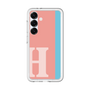 スリムプロテクションプレミアムケース［ オリジナル - initial color line - H pink ］