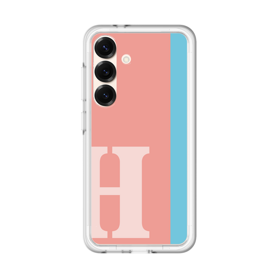 スリムプロテクションプレミアムケース［ オリジナル - initial color line - H pink ］