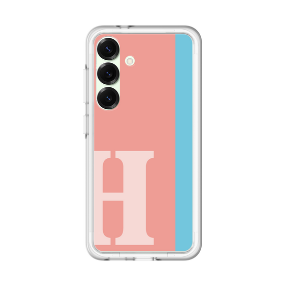 スリムプロテクションプレミアムケース［ オリジナル - initial color line - H pink ］