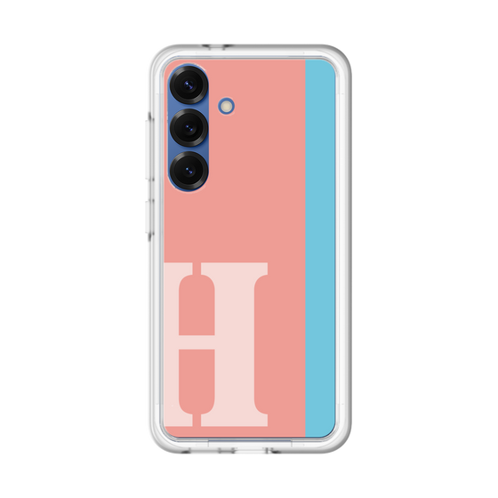 スリムプロテクションプレミアムケース［ オリジナル - initial color line - H pink ］