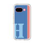 スリムプロテクションプレミアムケース［ オリジナル - initial color line - H blue ］