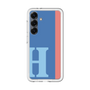 スリムプロテクションプレミアムケース［ オリジナル - initial color line - H blue ］