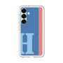 スリムプロテクションプレミアムケース［ オリジナル - initial color line - H blue ］