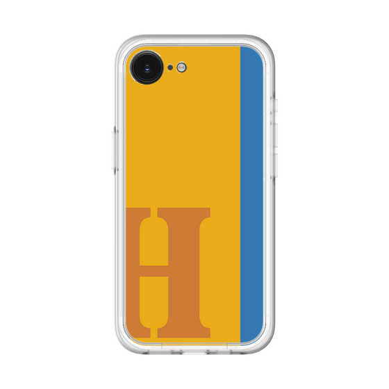 スリムプロテクションプレミアムケース［ オリジナル - initial color line - H orange ］