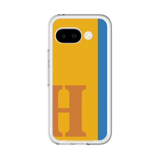 スリムプロテクションプレミアムケース［ オリジナル - initial color line - H orange ］