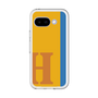 スリムプロテクションプレミアムケース［ オリジナル - initial color line - H orange ］