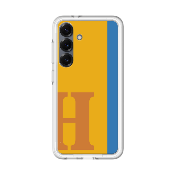 スリムプロテクションプレミアムケース［ オリジナル - initial color line - H orange ］