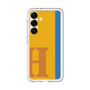 スリムプロテクションプレミアムケース［ オリジナル - initial color line - H orange ］