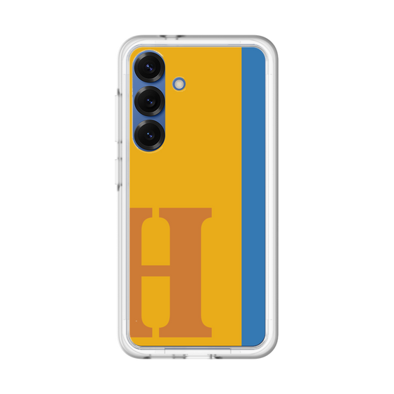 スリムプロテクションプレミアムケース［ オリジナル - initial color line - H orange ］