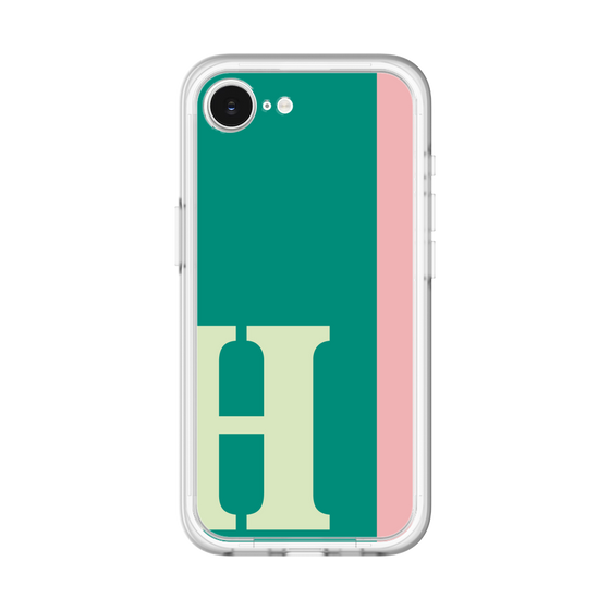 スリムプロテクションプレミアムケース［ オリジナル - initial color line - H green ］