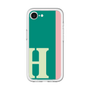 スリムプロテクションプレミアムケース［ オリジナル - initial color line - H green ］