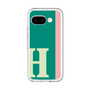 スリムプロテクションプレミアムケース［ オリジナル - initial color line - H green ］