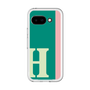 スリムプロテクションプレミアムケース［ オリジナル - initial color line - H green ］