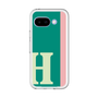 スリムプロテクションプレミアムケース［ オリジナル - initial color line - H green ］