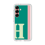 スリムプロテクションプレミアムケース［ オリジナル - initial color line - H green ］