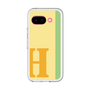 スリムプロテクションプレミアムケース［ オリジナル - initial color line - H yellow ］