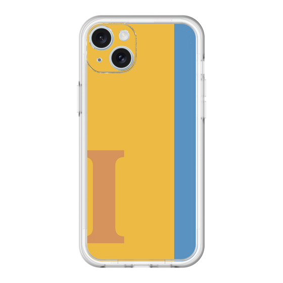 スリムプロテクションプレミアムケース［ オリジナル - initial color line - I orange ］