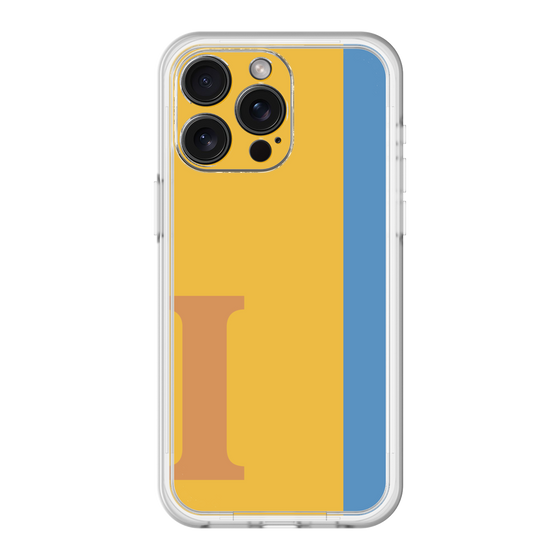 スリムプロテクションプレミアムケース［ オリジナル - initial color line - I orange ］