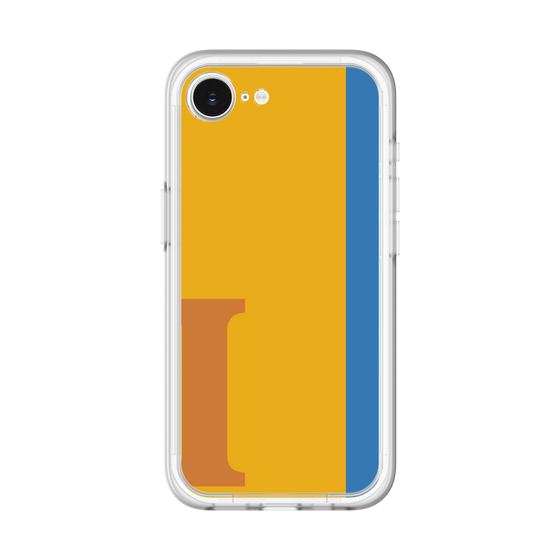 スリムプロテクションプレミアムケース［ オリジナル - initial color line - I orange ］