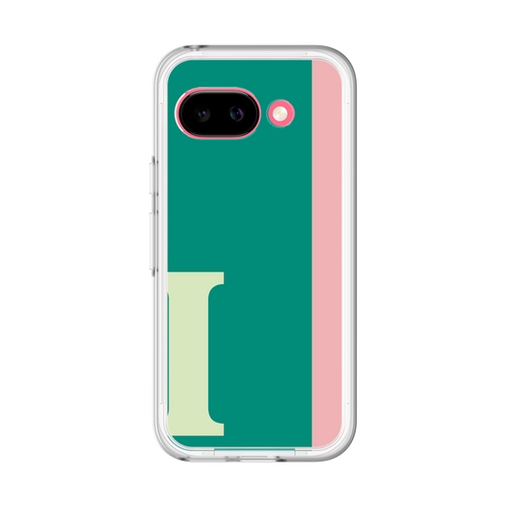 スリムプロテクションプレミアムケース［ オリジナル - initial color line - I green ］