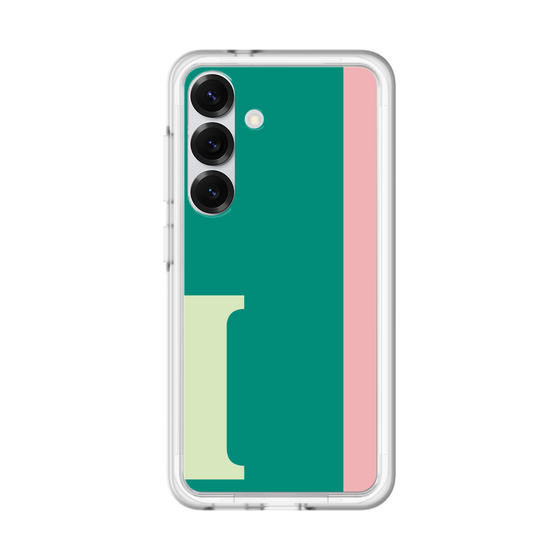 スリムプロテクションプレミアムケース［ オリジナル - initial color line - I green ］