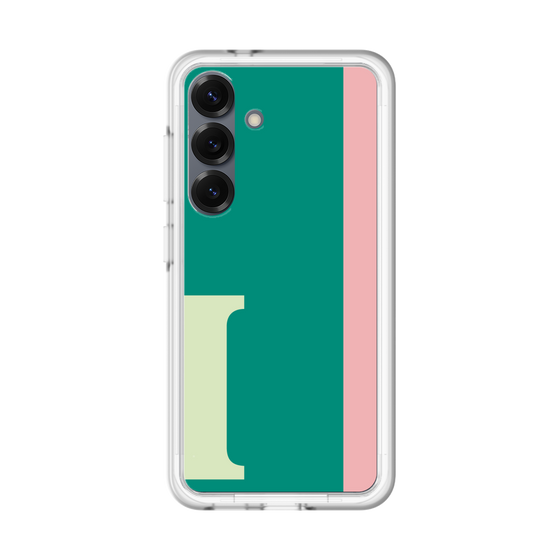 スリムプロテクションプレミアムケース［ オリジナル - initial color line - I green ］