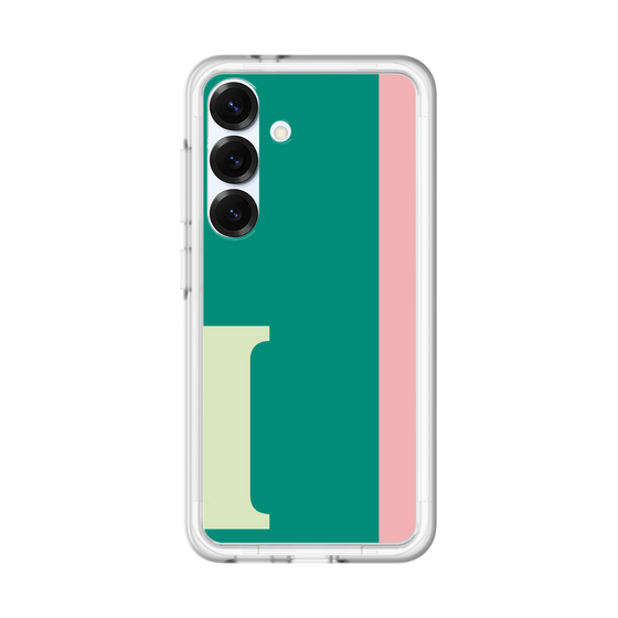 スリムプロテクションプレミアムケース［ オリジナル - initial color line - I green ］