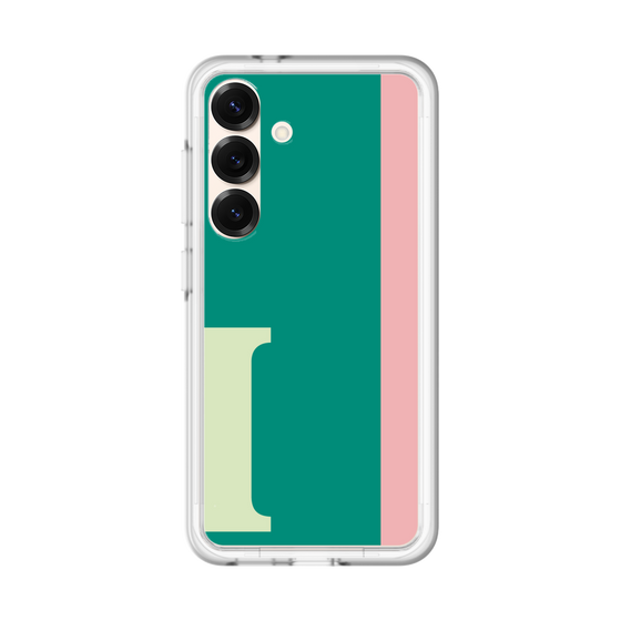 スリムプロテクションプレミアムケース［ オリジナル - initial color line - I green ］