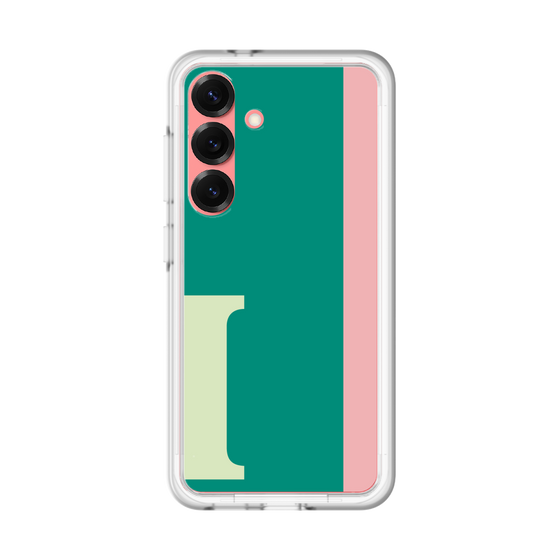 スリムプロテクションプレミアムケース［ オリジナル - initial color line - I green ］