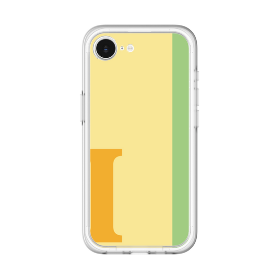 スリムプロテクションプレミアムケース［ オリジナル - initial color line - I yellow ］