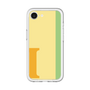 スリムプロテクションプレミアムケース［ オリジナル - initial color line - I yellow ］