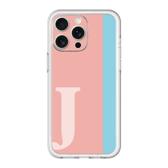スリムプロテクションプレミアムケース［ オリジナル - initial color line - J pink ］