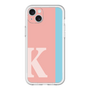スリムプロテクションプレミアムケース［ オリジナル - initial color line - K pink ］