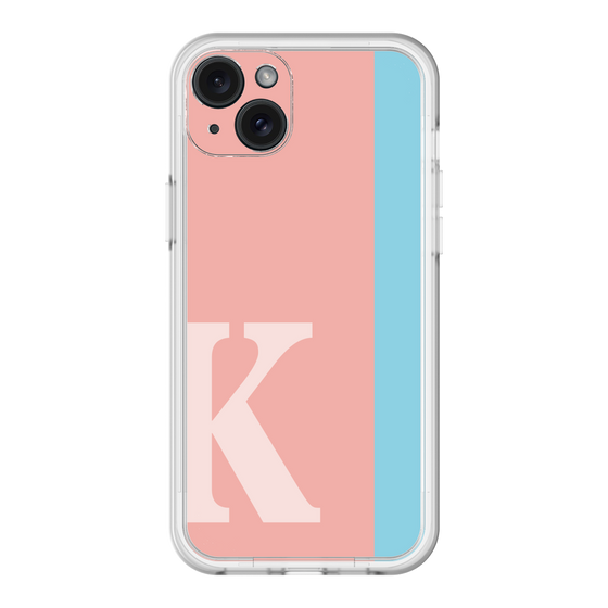 スリムプロテクションプレミアムケース［ オリジナル - initial color line - K pink ］